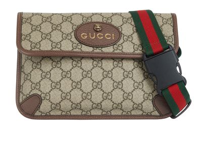 Neo Vintage GG Supreme Belt Bag, front view